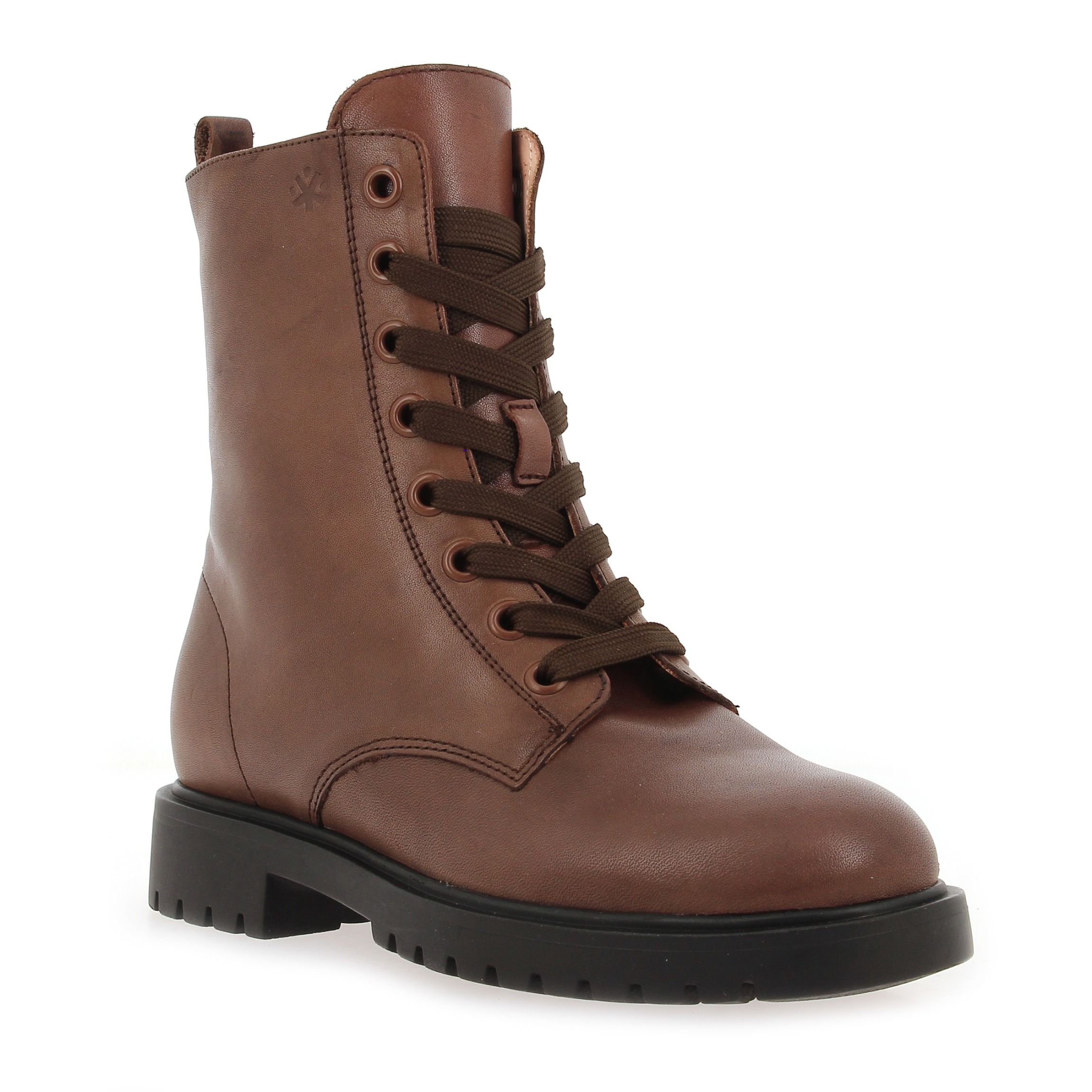 Bottes D'hiver 143 Girl - Taille 6 Femme - Tissu Marron - Semelle Basse Pour Neige