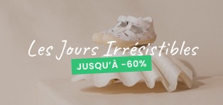 Les Jours Irrésistibles, jusqu'à -60% !