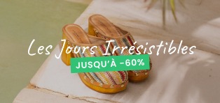 Les Jours Irrésistibles, jusqu'à -60% !